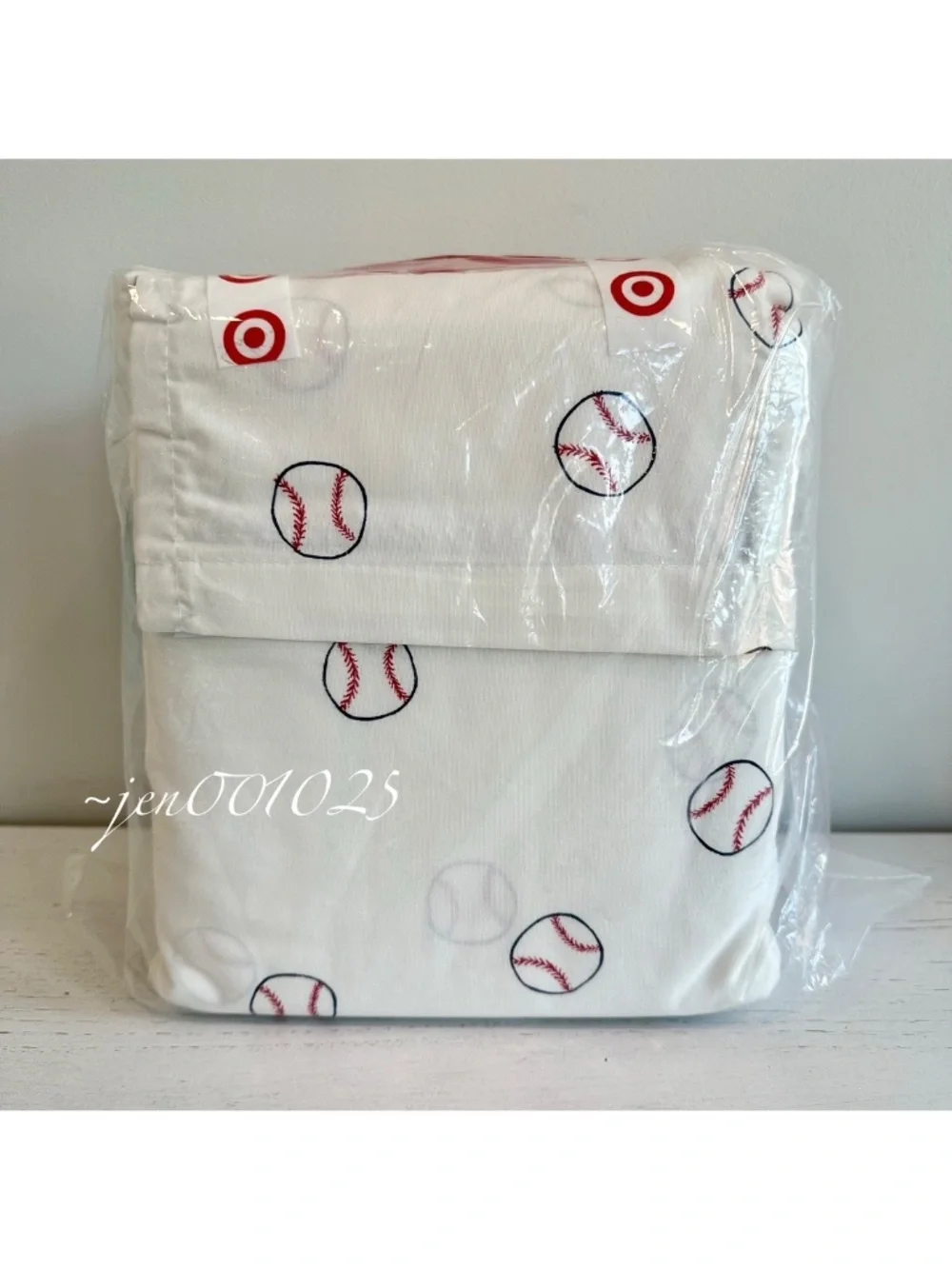 FULL Baseball Kids' Cotton Sheet Set - Pillowfort